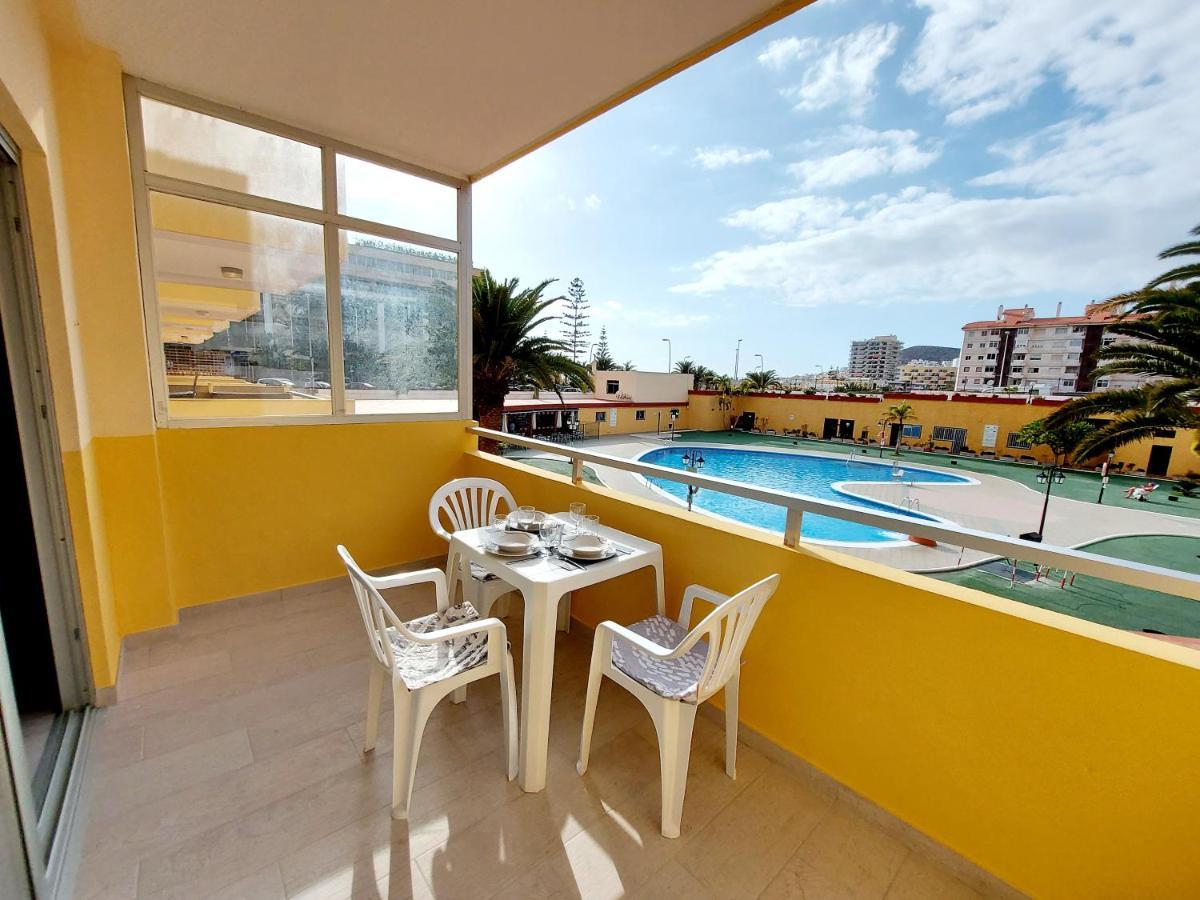 Sunny Cozy Nice Apartment Loscristianos Wifi,Pool 로스크리스티아노스 외부 사진
