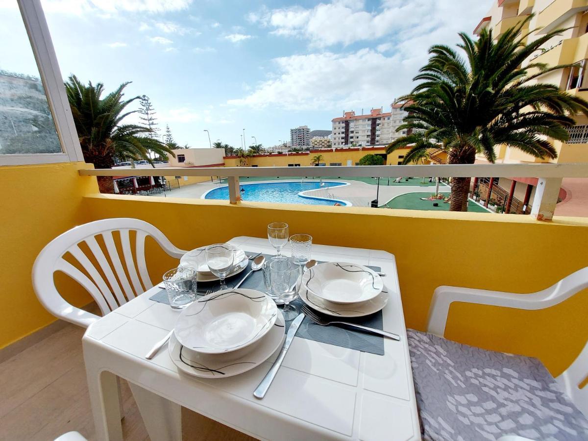 Sunny Cozy Nice Apartment Loscristianos Wifi,Pool 로스크리스티아노스 외부 사진