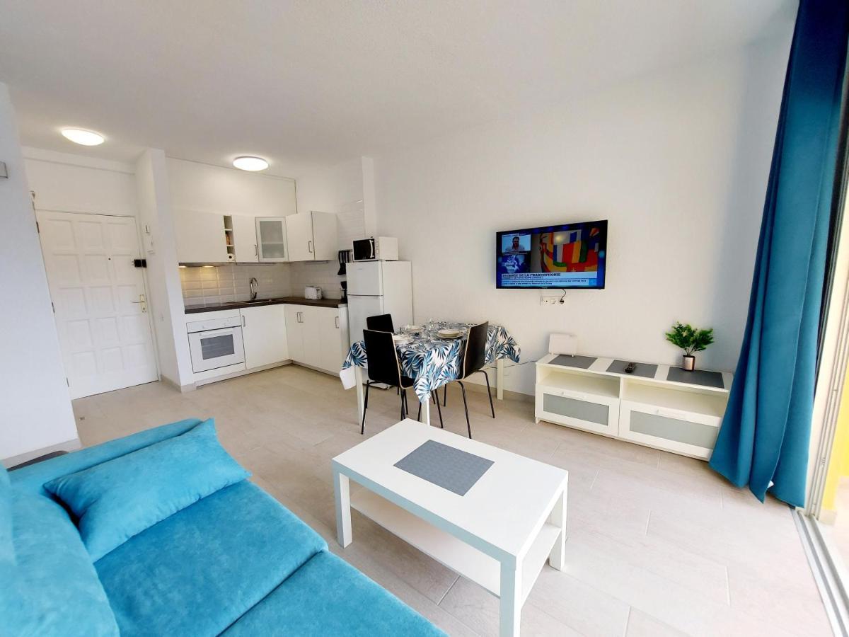 Sunny Cozy Nice Apartment Loscristianos Wifi,Pool 로스크리스티아노스 외부 사진